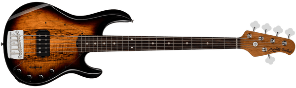 アイドル Man Rays Sterling by Music Man StingRay5 5-String Natural Ashwood