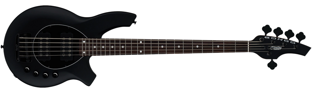 ベース Musicman Bongo 5 SH Stealth Black Bongo 5 | Basses | Ernie Ball Music Man