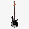 Silver Burst Stingray 5 bass, front view