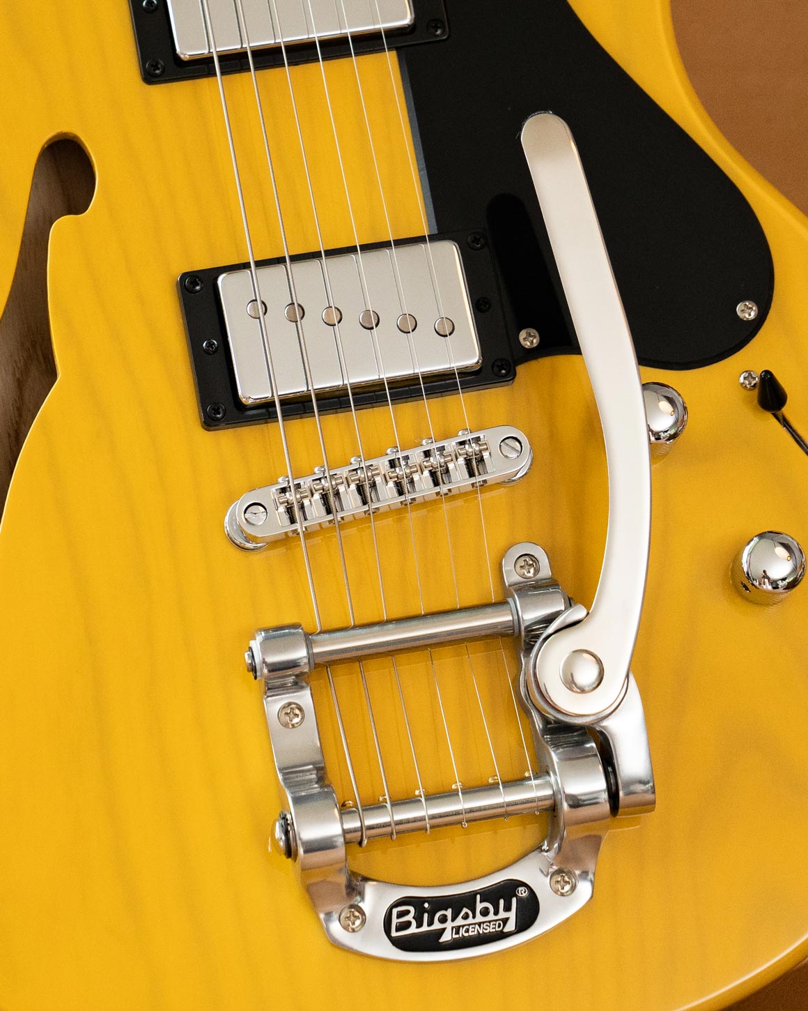 Valentine Chambered Bigsby JV60CB | Guitars | Sterling by Music Man