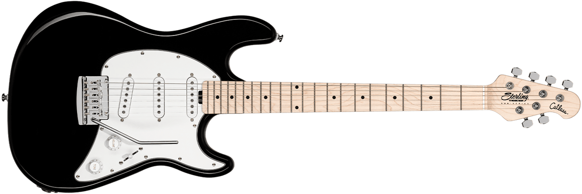 The Cutlass CT30SSS guitar in Black